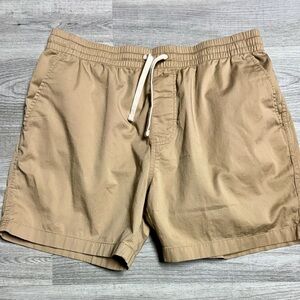 J. Crew Khaki Elastic Waist Shorts